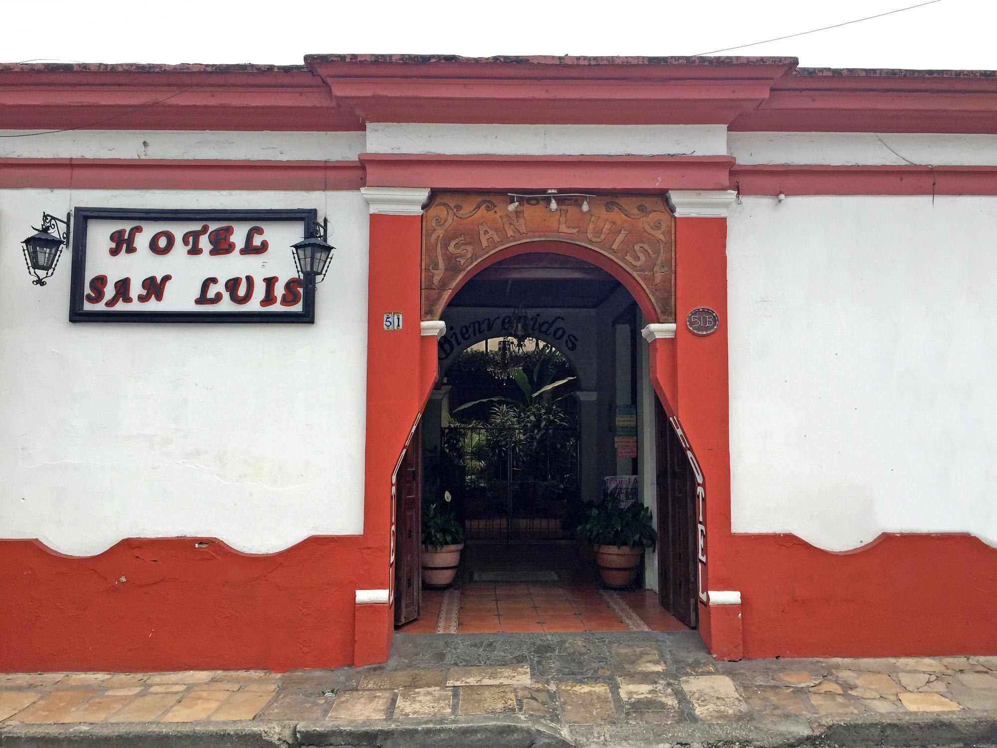 Hotel San Luis San Cristóbal de Las Casas エクステリア 写真